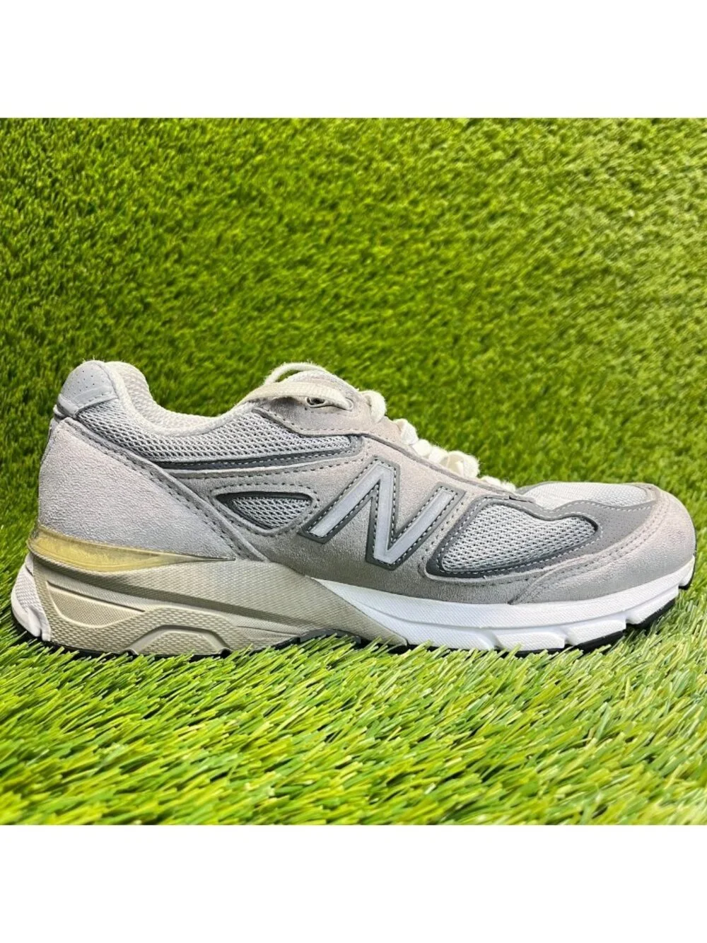 New Balance 990v4 Womens Size 8 Gray Athletic Running Walking Shoes Sneakers